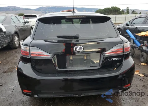 2012 Lexus Ct 200 из США, поврежденный, VIN JTHKD5BH8C2066509